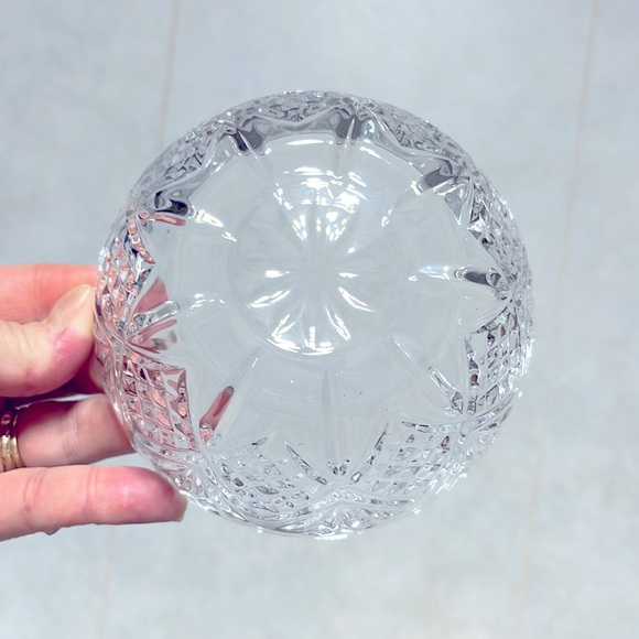 Crystal dessert bowls set of 4  Shannon by Godinger NEW IN BOX - Picture 9 of 9